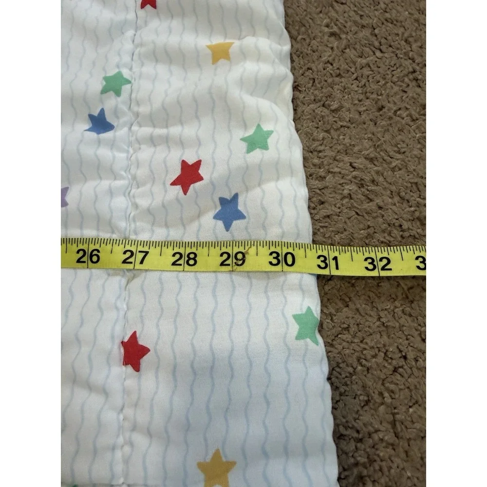 VTG Dundee Disney‎ Mickey Minnie Pluto Stars Comforter Blanket Quilt 30